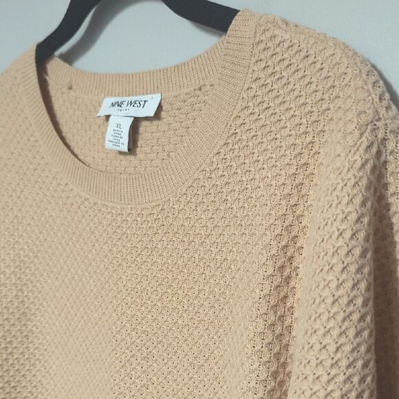 Nine West Light Tan Knit Top - Picture 3 of 6